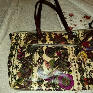 Beautiful sak roots purse